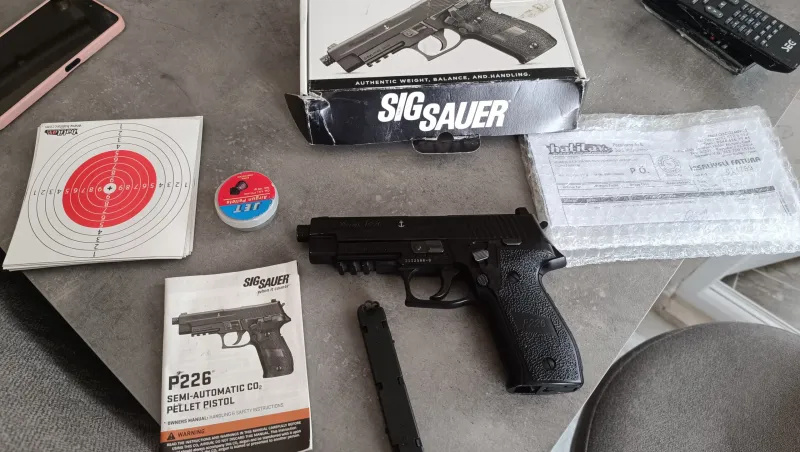 Sig Sauer P226 Ful Metal Havalı Tabanca Pellet