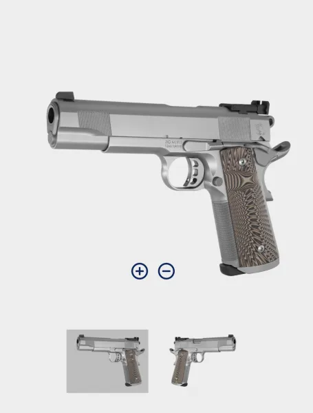 Tisaş 1911M 45 Cal İnox
