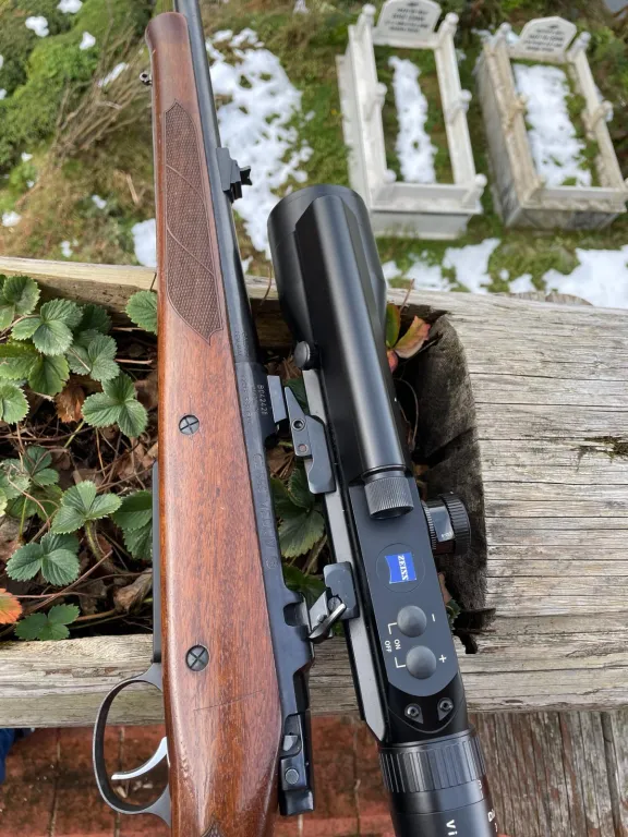 Cz550 Remington Magnum Zeiss Victory Diarange M 3 12X56 T Mesafe Ölçerli Dürbün Ile Satılık - 5