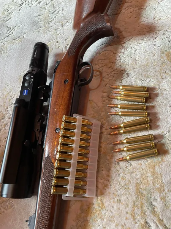 Cz550 Remington Magnum Zeiss Victory Diarange M 3 12X56 T Mesafe Ölçerli Dürbün Ile Satılık - 2