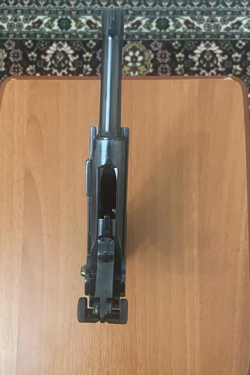 1917 Yapımı Orjinal Alman Luger Makaralı Parabellum P8 - 5