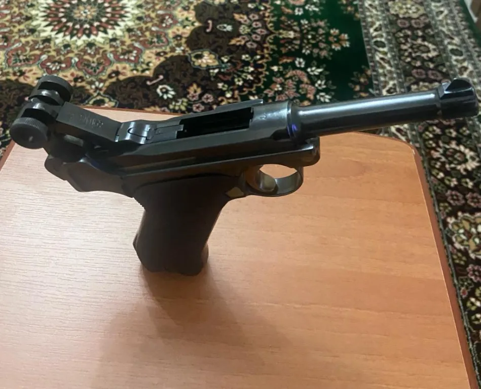1917 Yapımı Orjinal Alman Luger Makaralı Parabellum P8 - 3