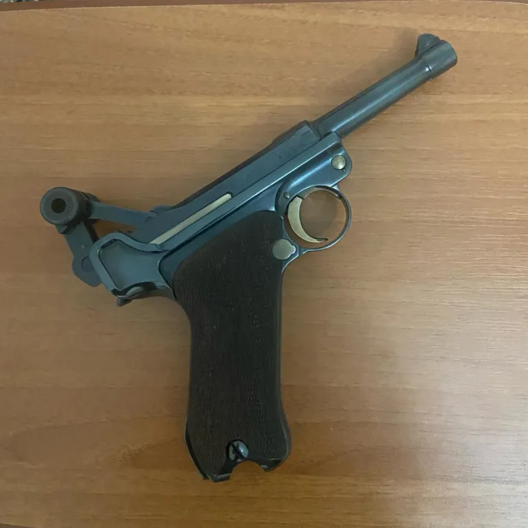 1917 Yapımı Orjinal Alman Luger Makaralı Parabellum P8 - 2