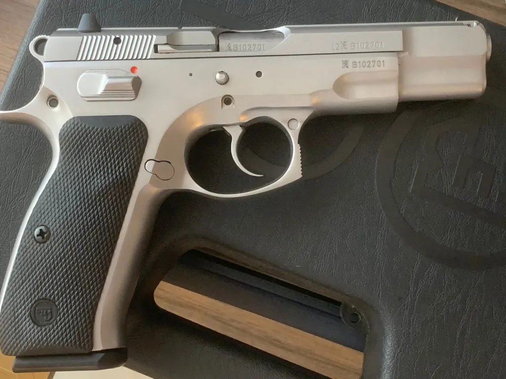 Sıfır Kutuda Orjinal Staınless Cz 75 B - 4