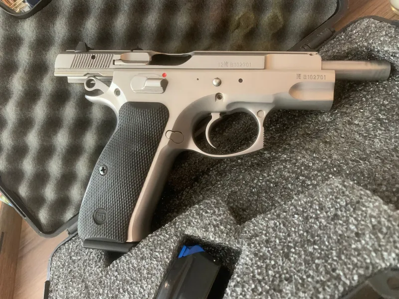 Sıfır Kutuda Orjinal Staınless Cz 75 B
