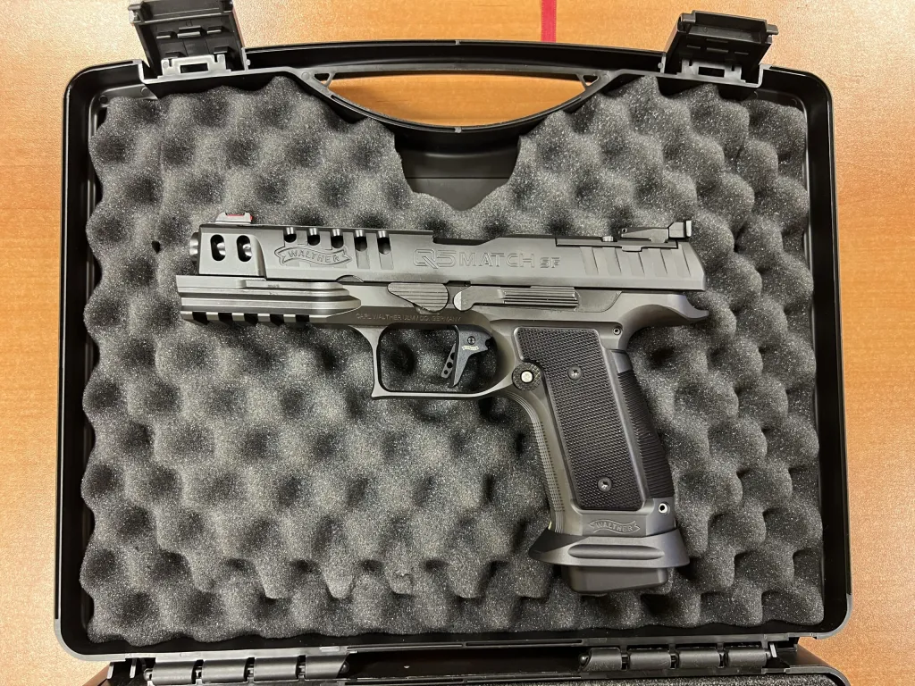 Türki̇yedetek Walther Q5 Match Sf Black Ribbon X17Kapasite Model İthal - 2