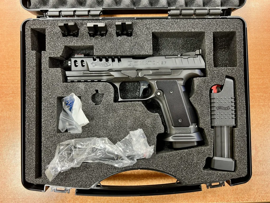 Türki̇yedetek Walther Q5 Match Sf Black Ribbon X17Kapasite Model İthal - 1