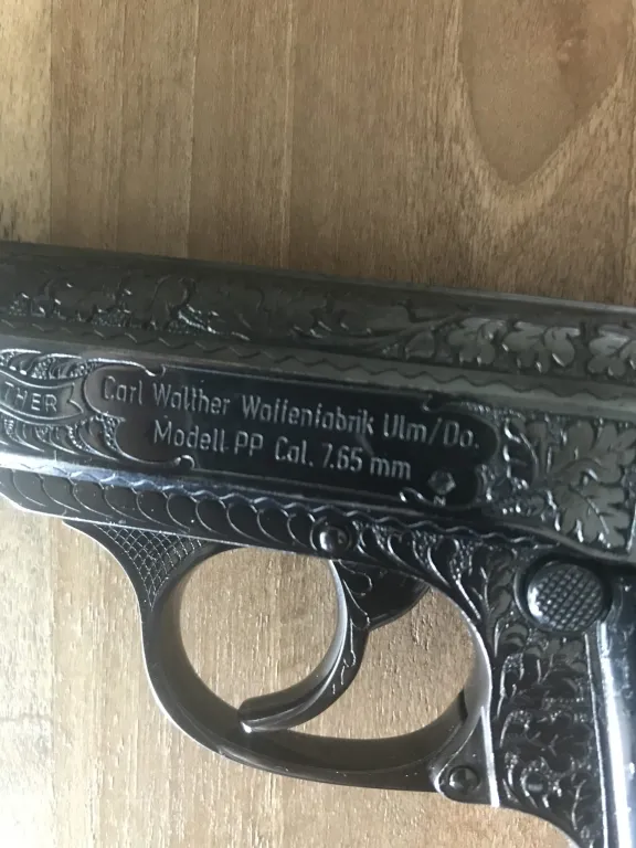 Fabrikasyon Gravür Işlemeli Walther Pp - 1