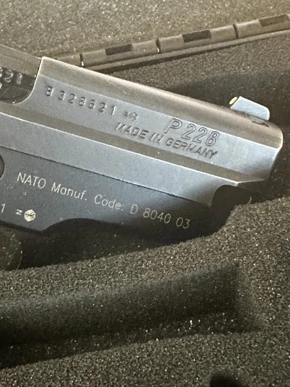 Temi̇z Kulanilmiş Si̇g Sauer P228 Alman Üreti̇mi̇ - 5