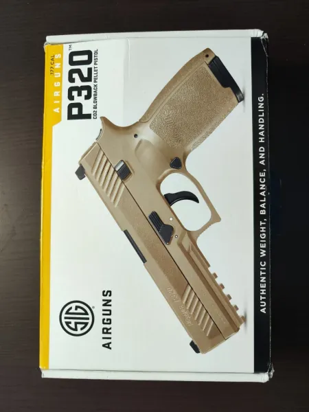 Sıfır Ayarında Sig Sauer P320 Desert Blowback