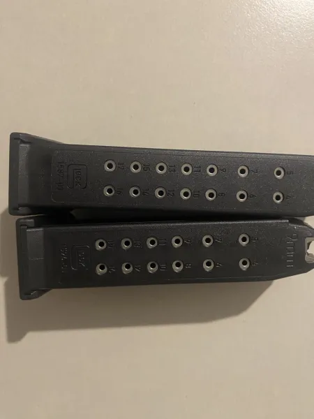 2 Adet Sıfır Ve Orjinal Glock Şarjör