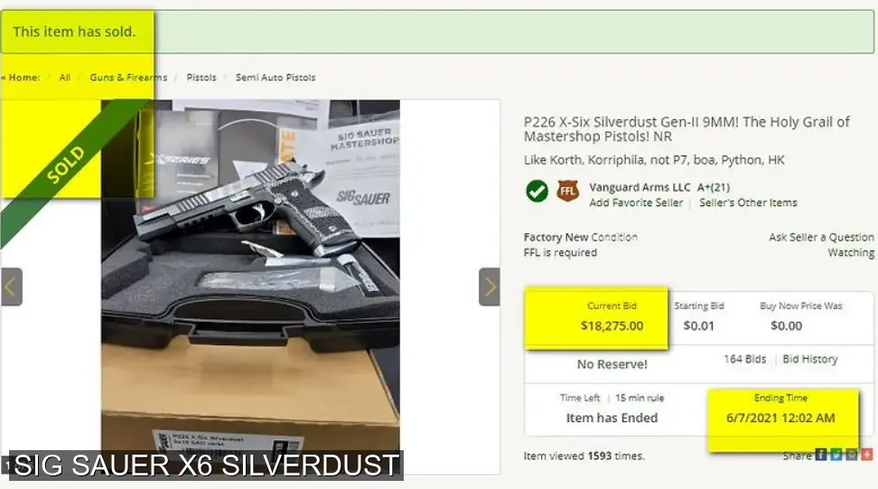 SIG SAUER X6 SILVERDUST - 1