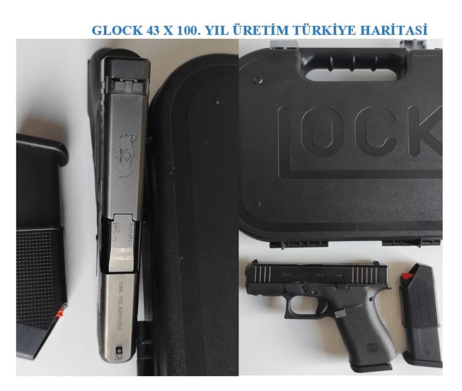 Glock 43X 100 Yıl Özel Seri - 1
