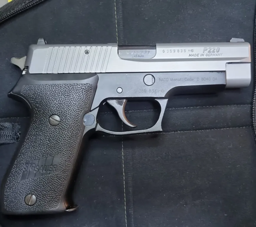 Sig Sauer P220 Acp Two Tone Çok Temi̇z Sifir Ayarinda - 2