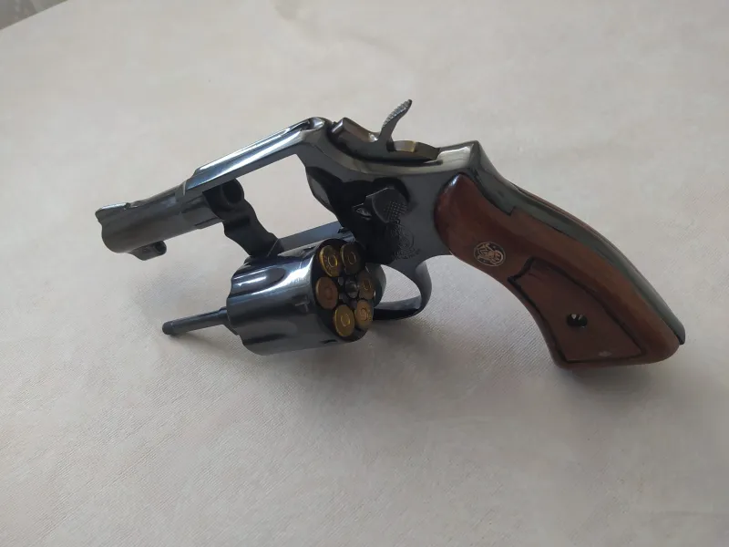Temiz Bakımlı Smith Wesson 38 Cal