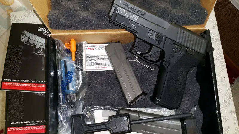 Sig Sauer P229 Ameri̇kan Hi̇ç Atiş Yapilmamiş