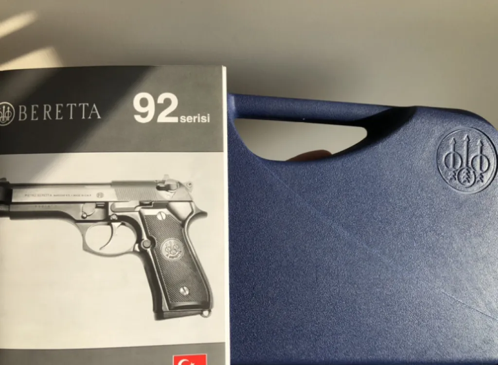 İlk Sahibinden Beretta Fs 92 İnox Mke Çıkışlı - 3