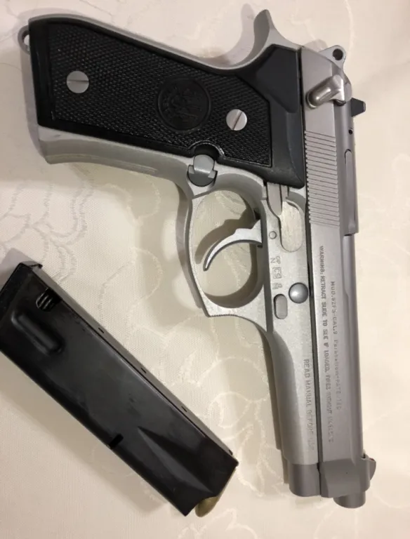 İlk Sahibinden Beretta Fs 92 İnox Mke Çıkışlı - 4