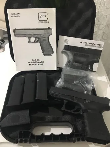 Glock 19 Gen 4 Kutulu 3 Sarjör Resimdeki Gibi Verilecektir