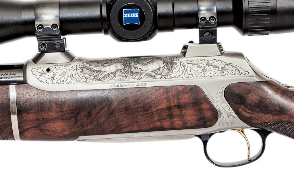 Sauer 202 Avantgarde Grande Lux Take Down Wby Mag - 4