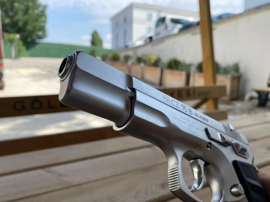 Emekli̇ Poli̇sten Krom Ni̇kelaj Kapli Cz 75 - 3