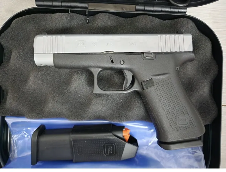 TÜRKİYEDE TEK EMSALSİZ SIFIR GLOCK 48 GEN 5 SİLVIR