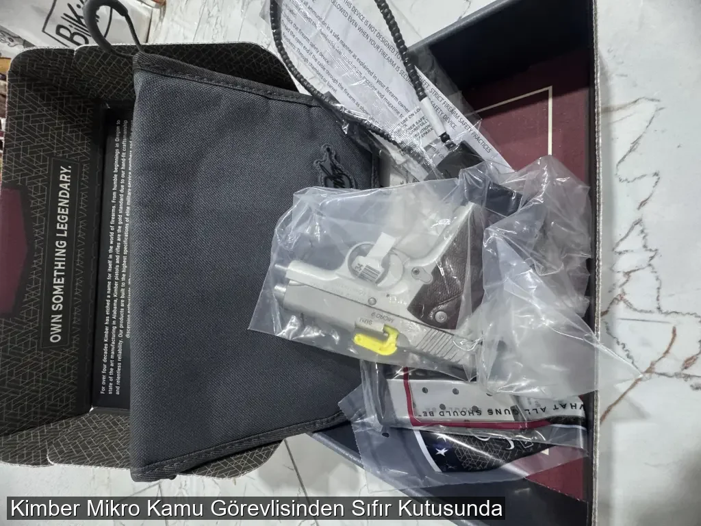 Kimber Mikro Kamu Görevlisinden Sıfır Kutusunda - 2
