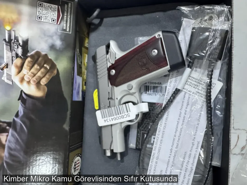 Kimber Mikro Kamu Görevlisinden Sıfır Kutusunda - 3