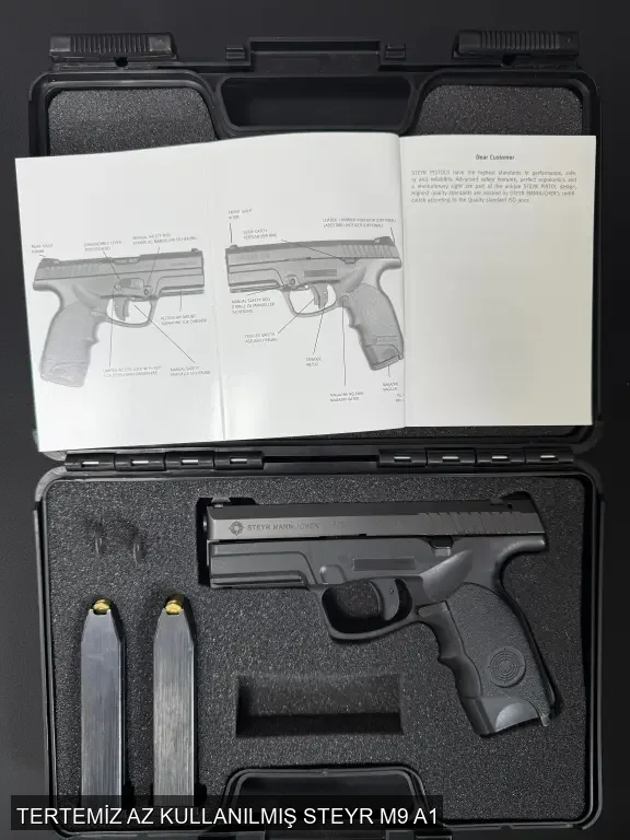 TERTEMİZ AZ KULLANILMIŞ STEYR M9 A1 - 3