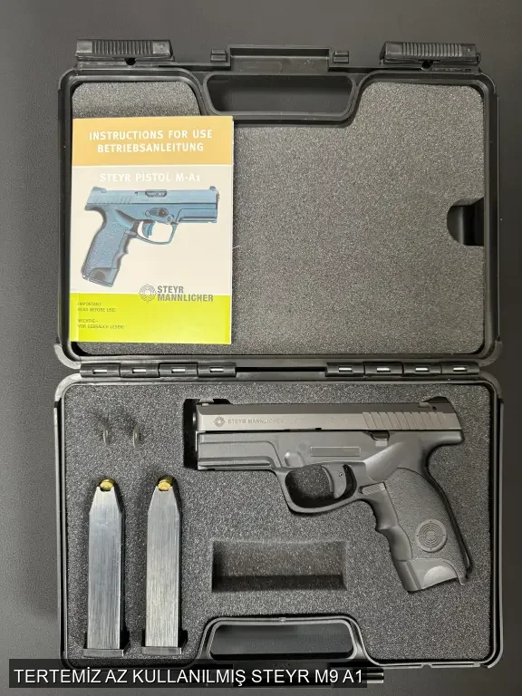 TERTEMİZ AZ KULLANILMIŞ STEYR M9 A1 - 4