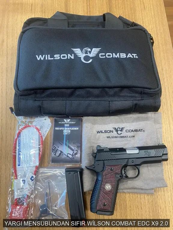 YARGI MENSUBUNDAN SIFIR WİLSON COMBAT EDC X9 2.0 - 4