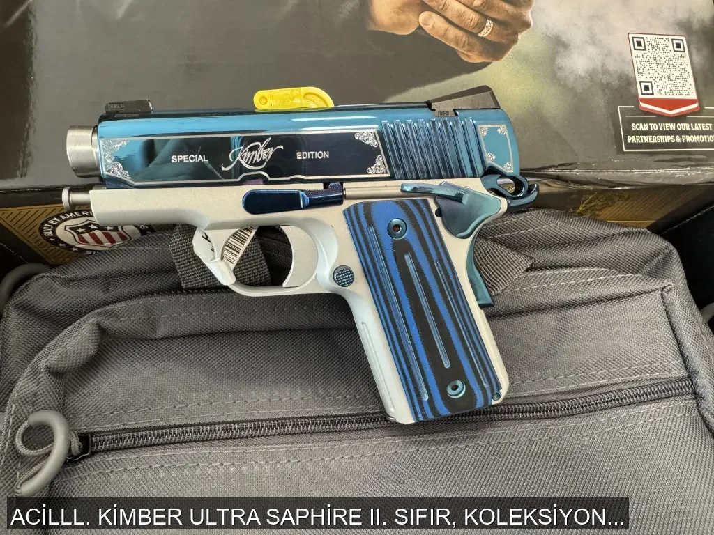 KİMBER SAPHİRE ULTRA II. SIFIR, KOLEKSİYONLUK - 3