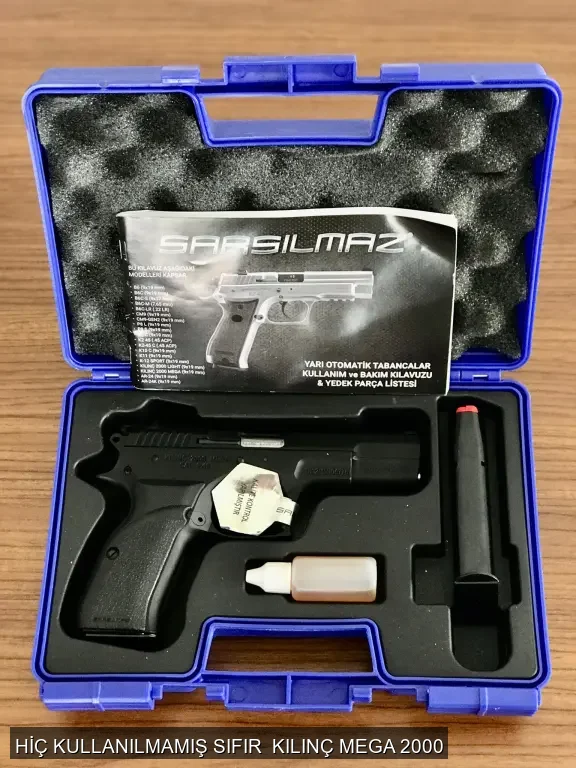 HİÇ KULLANILMAMIŞ SIFIR  KILINÇ MEGA 2000 - 1