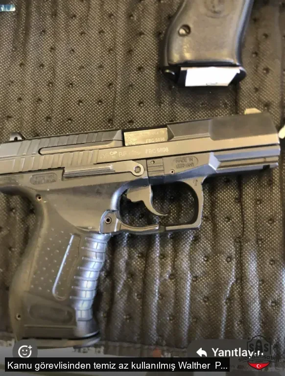 Kamu görevlisinden temiz az kullanılmış Walther  P 99 AS