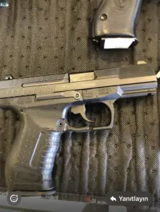 Kamu görevlisinden temiz az kullanılmış Walther  P 99 AS