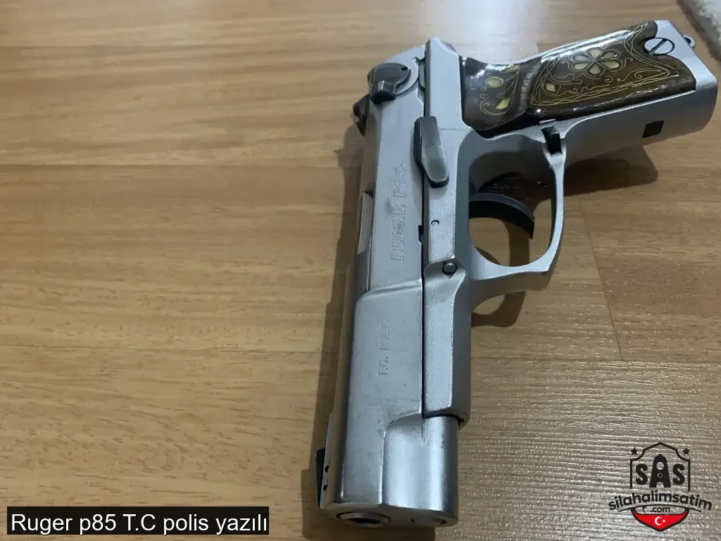 Ruger p85 T.C polis yazılı - 1