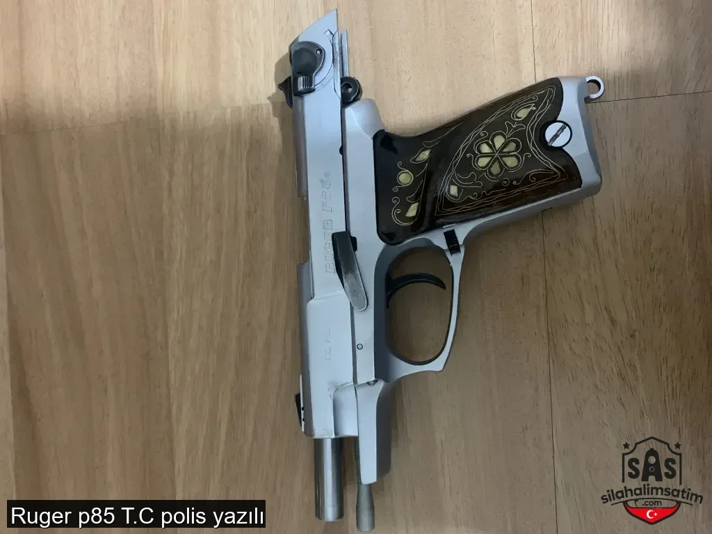 Ruger p85 T.C polis yazılı - 2