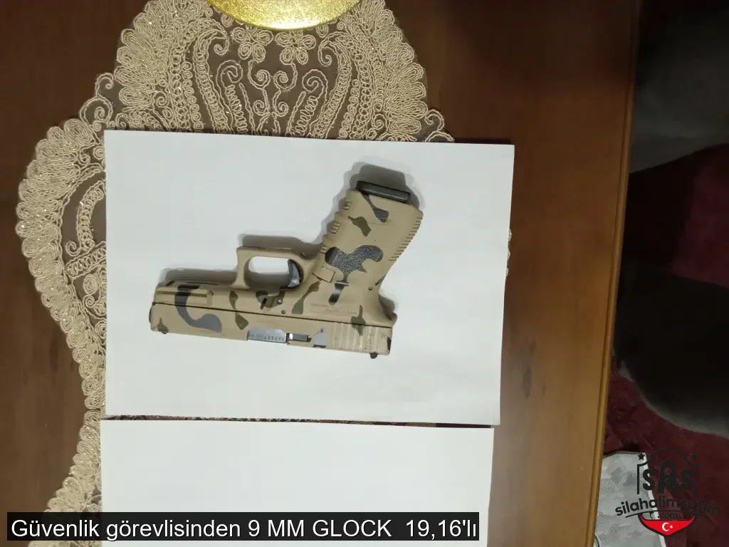 Güvenlik görevlisinden 9 MM GLOCK  19,16'lı - 2