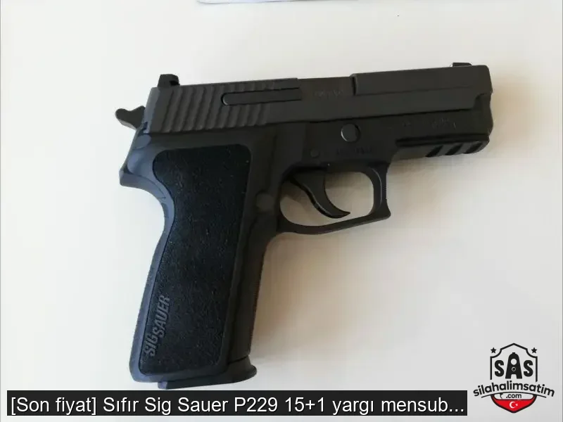 [Son fiyat] Sıfır Sig Sauer P229 15+1 yargı mensubundan - 3