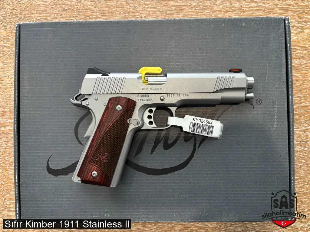 Sıfır Kimber 1911 Stainless II - 2
