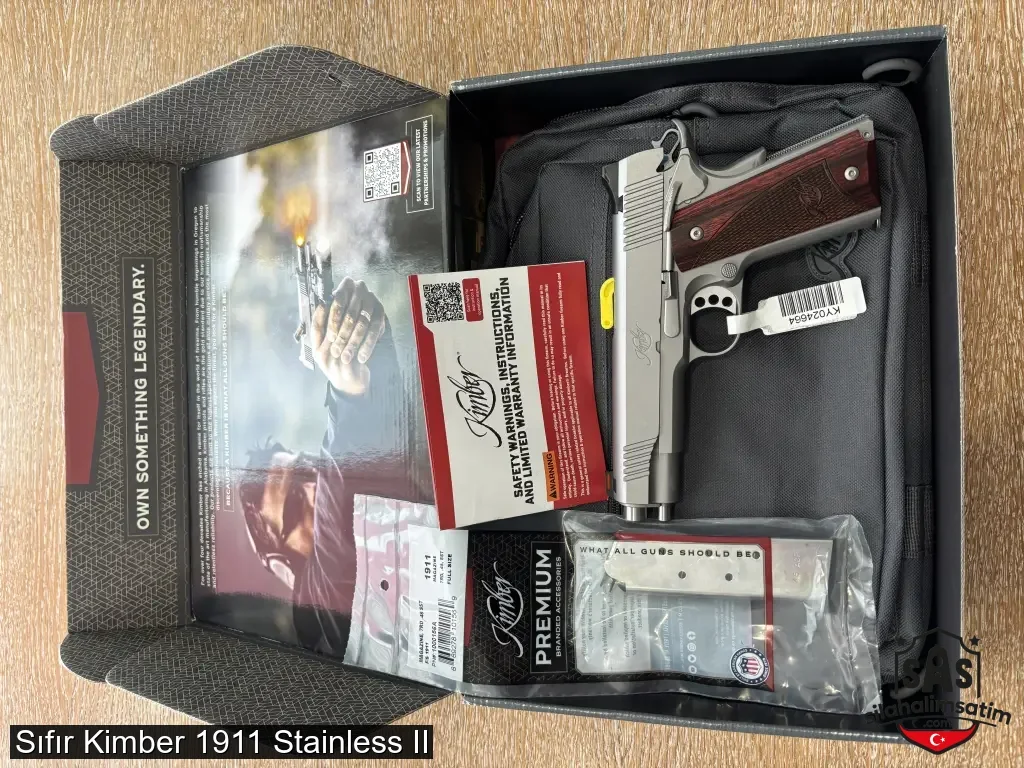 Sıfır Kimber 1911 Stainless II - 4