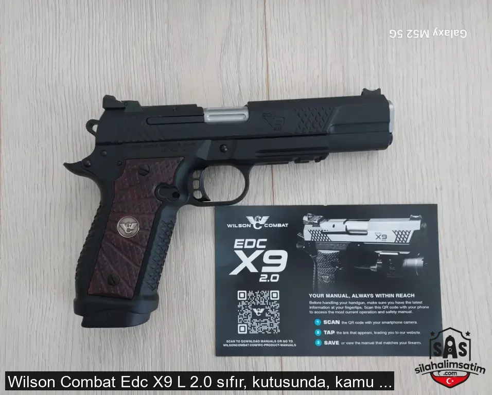 Wilson Combat Edc X9 L 2.0 sıfır, kutusunda, kamu görevlisinden - 2
