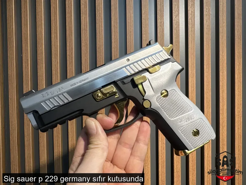 Sig sauer p 229 germany sıfır kutusunda
