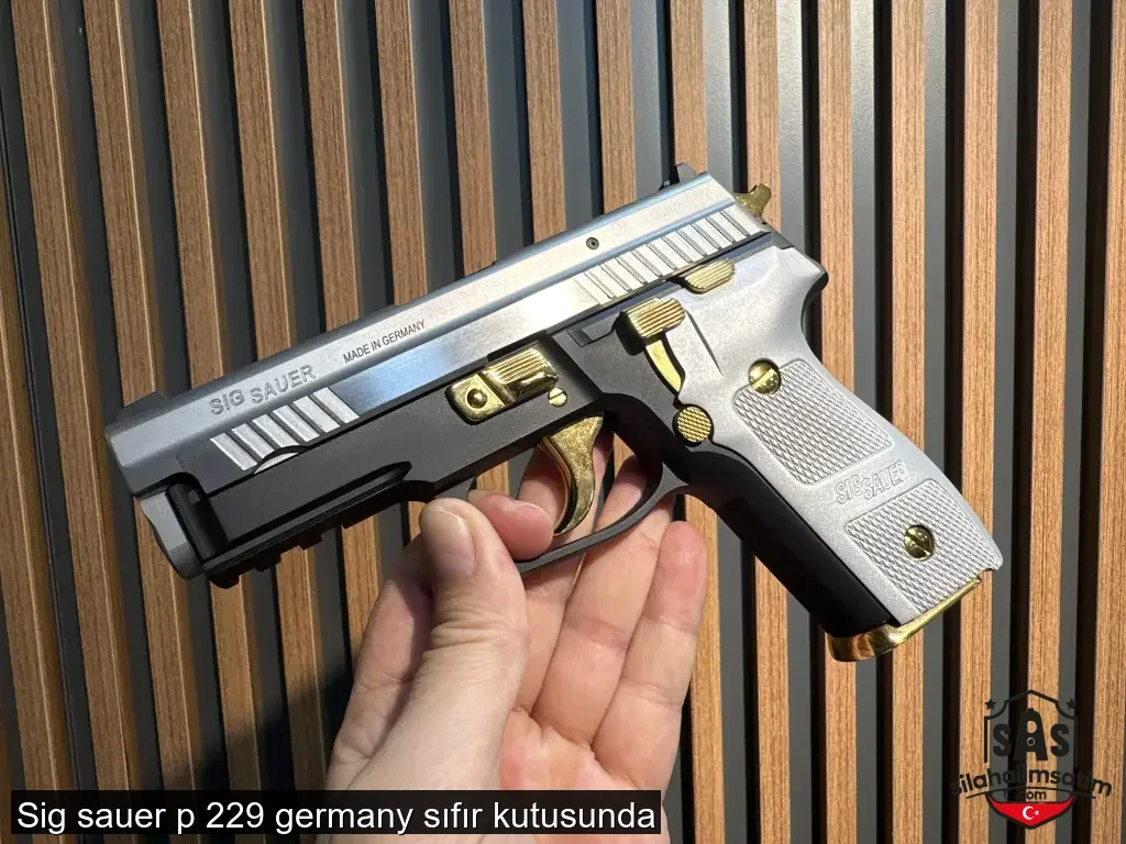 Sig sauer p 229 germany sıfır kutusunda - 3