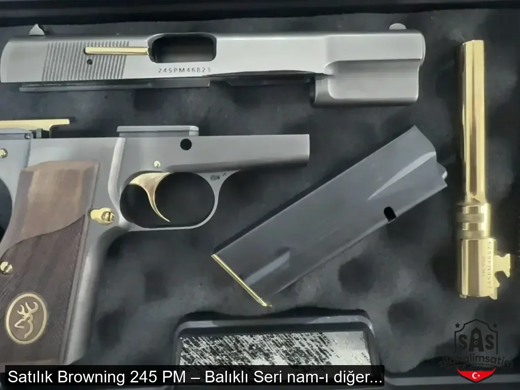 Satılık Browning 245 PM – Balıklı Seri nam-ı diğer “14’lü” | Tertemiz ve Orijinal - 2