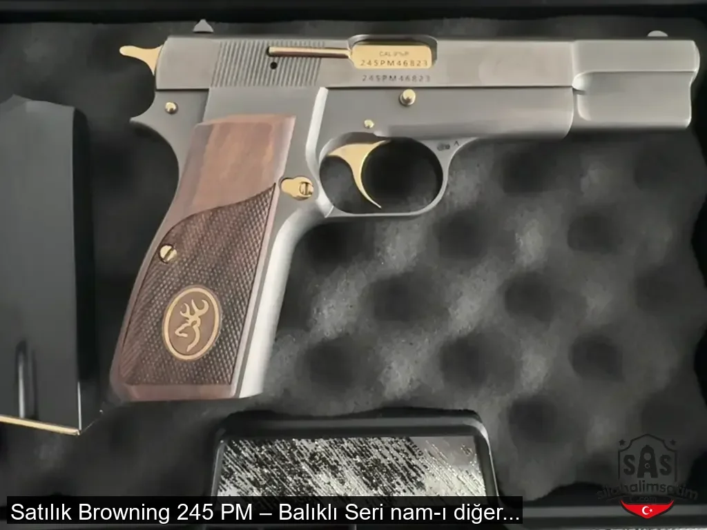 Satılık Browning 245 PM – Balıklı Seri nam-ı diğer “14’lü” | Tertemiz ve Orijinal - 3