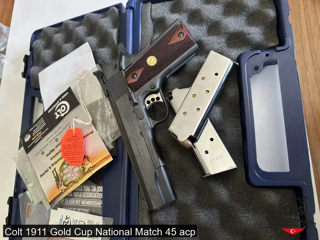 Colt 1911 Gold Cup National Match 45 acp - 4