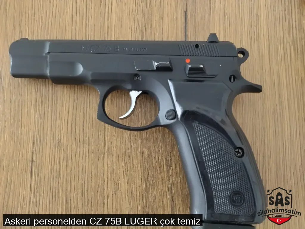 Askeri personelden CZ 75B LUGER çok temiz - 2