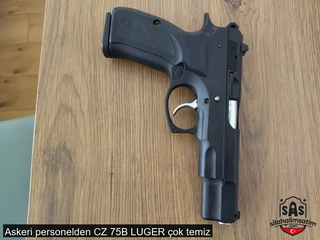 Askeri personelden CZ 75B LUGER çok temiz - 3
