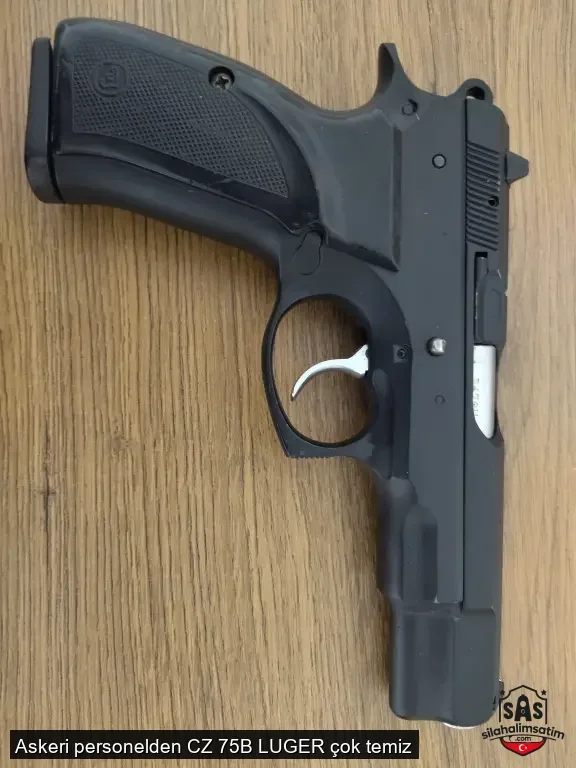 Askeri personelden CZ 75B LUGER çok temiz - 4
